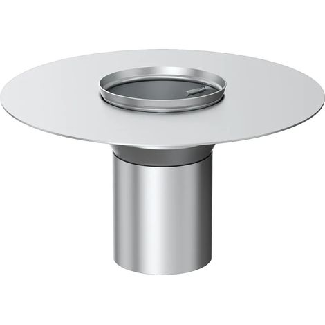 ACO Évacuation directe de balcon DN100/Hauteur 220 mm/V2Avec bride à coller- Cloche, 0174.58.35