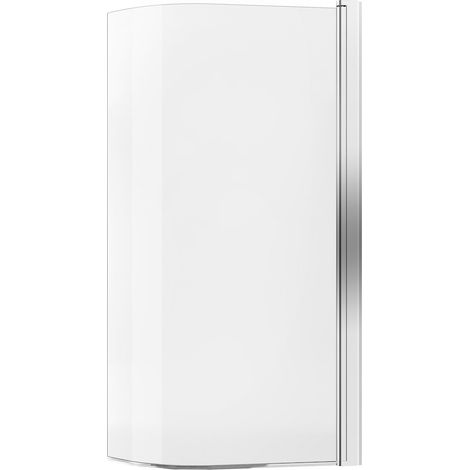 Siko Mampara de bañera Laguna Fortuna Cristal 150x100cm, Cromo (VZFORTUNA160170TCR)