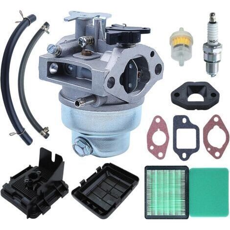Vergaser-Reparatursatz für Honda GCV160 Motor und Rasenmäher. GCV 160 Rasenmähervergaser mit Zündkerze, Luftfilter und Dichtung.