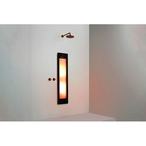 Lampada a infrarossi naturale Solarium Nera Sunshower One M M0500-M0102