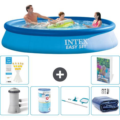 Intex Piscina Easy Set Rotonda - 366x76 cm - 7-pezzi  S194