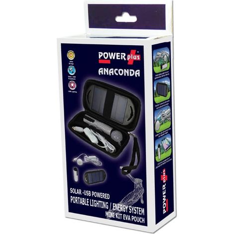 Système d'éclairage solaire portable POWERplus Anaconda (1/2)