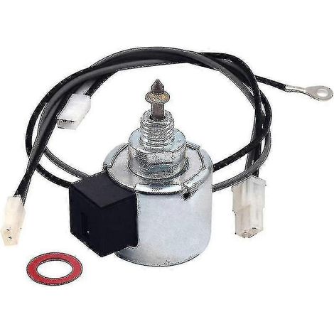 Électrovanne de coupure de carburant de carburateur de remplacement compatible avec Briggs & Stratton (1/4)