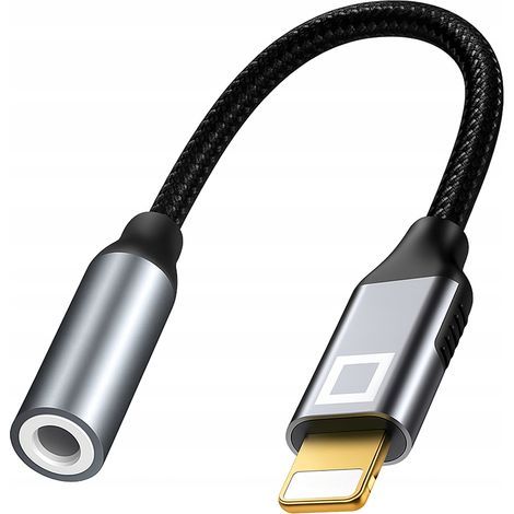 Adattatore CO2 Lightning mini jack 3,5 mm cavo per iPhone 12 13 14 (1/5)