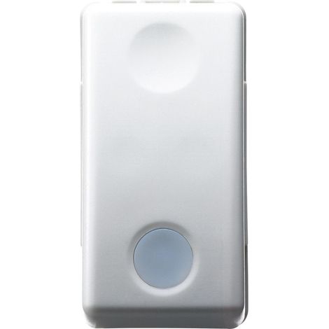 Gewiss system pulsante unipolare luminoso 10a 1p na gw20515 (1/4)