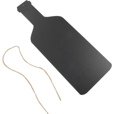 Tableau noir en bois pour café, format 40 x 15 cm, à suspendre (1 pièce) (1/5)