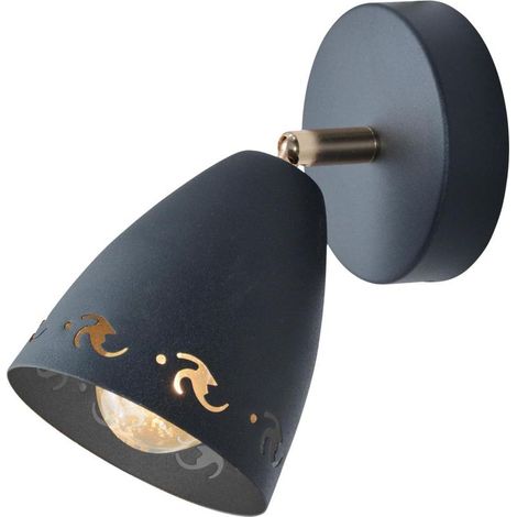 Applique murale Candellux COTY noire E14 orientable (1/2)