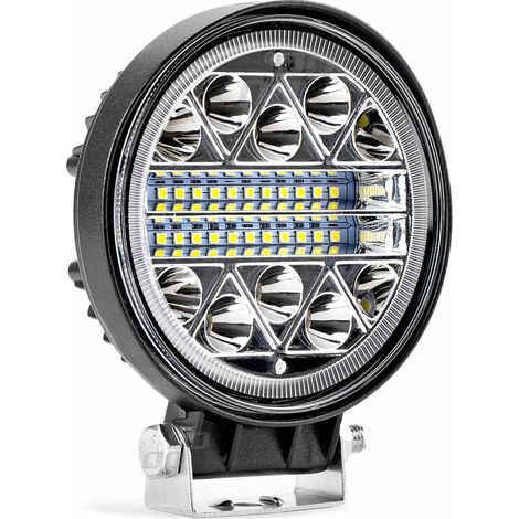 Lámpara de trabajo LED tipo reflector AWL16 26LED 12V 24V amio-02430 (1/5)