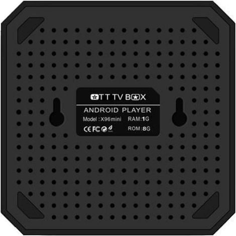X96 mini décodeur Amlogic S905W 2 + 16/1 + 8 Android 7.1.2 TV Box 4K VP9 H.265 2.4GHz Euro 2+ 16Go BOX Mutimedia (1/4)