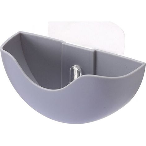 Porte-éponge à savon avec ventouse pour douche, baignoire et évier de cuisine élégant et populaire-Ensoleillé (1/4)