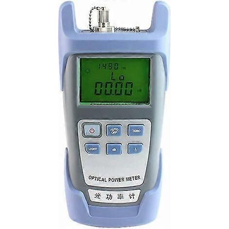 Glasfaser-Photometer, Glasfaserkabeltester, Glasfasertester -70 dBm bis +10 dBm (1/5)