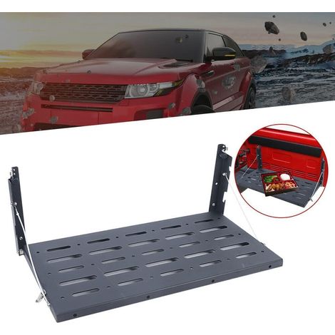 Mesa plegable 60 x 31 cm para Jeep Wrangler JK Metal Tailgate Rear table