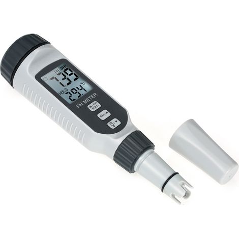 SMART SENSOR pH-mètre professionnel, appareil portable de haute précision doté d'une compensation automatique de la température (ATC) et d'un rétroéclairage (1/5)