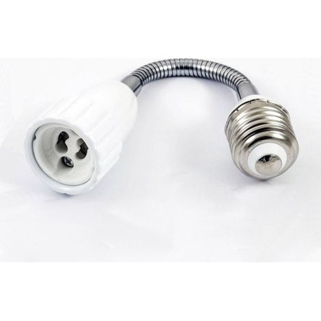 Convertier Adatain For E27 To Gu10 With Prolunga Flessible 20cm (1/4)
