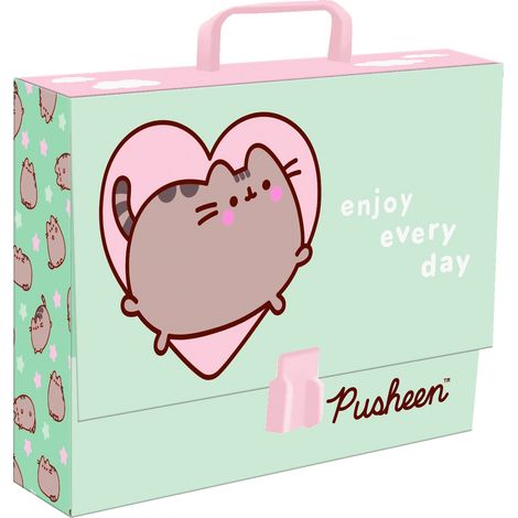Mappe mit Griff A4 XL 33x24,8x9 pusheen 9681 (1/3)