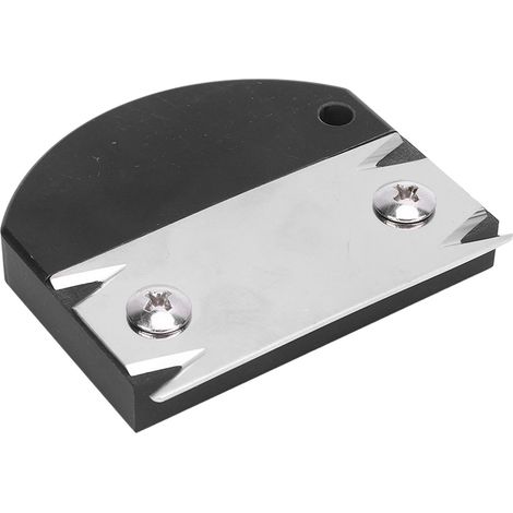 Rabot à chanfreiner pour bois avec 2 têtes de rechange, poignée courbe, outil de coupe pour placage et travaux de menuiserie (1/5)