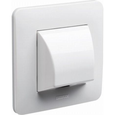 Sortie Câble Blanc Brillant Cache-câble Esthétique Et Fonctionnel - Debflex (1/5)