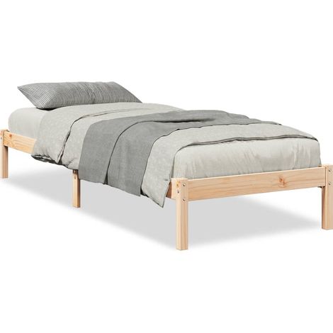 Maison Exclusive - Letto Extra Lungo senza Materasso 180x200 cm in Legno di Pino