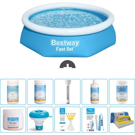 Bestway Bestway Fast Set Ronde - 244x61 cm - 11-pièces S43344 (1/5)