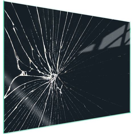 Plaque de protection en verre pour poêle 70x52 pièces (1/5)