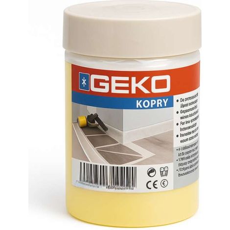 Geko Set Telo Protettivo unito a Nastro Carta 55cm x 20mt per Fai-da-Te (1/2)