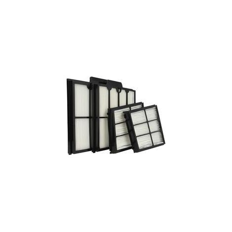 Lot de 4 filtres H11 pour aspirateur Dolphin T55i, T45, T35 – Retient débris jusquà 50 microns – Coton et plastique - 4 X