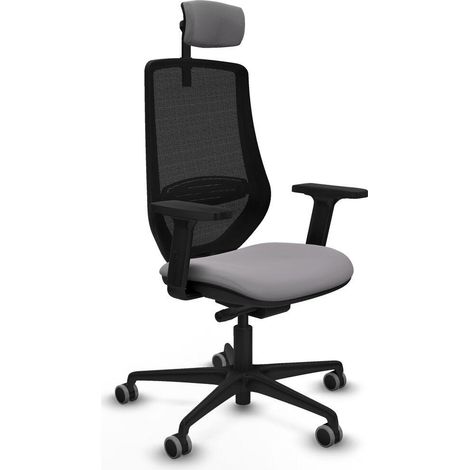 Piqueras et Crespo D036G2W Silla de oficina gris confortable