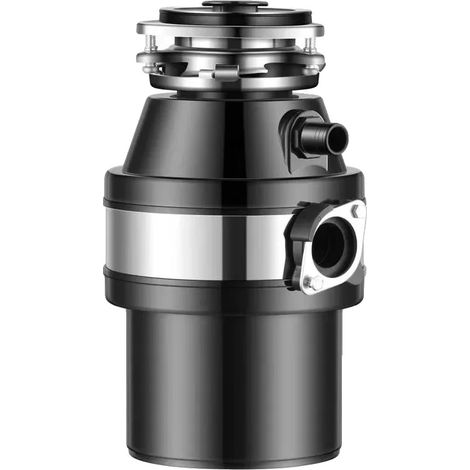 Broyeur de déchets, design compact, moteur haute efficacité, Noir, UE (1/5)