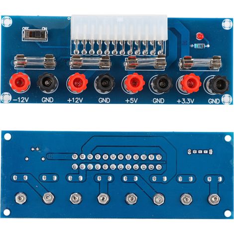 Interrupteur d'Alimentation ATX 24 Broches pour PC et Systèmes Embarqués