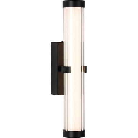 Applique murale noire Clamp 33 cm - 63124-1BK (1/3)