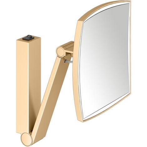 KEUCO iLookmove Miroir de soins de beauté, éclairé, angulaire,