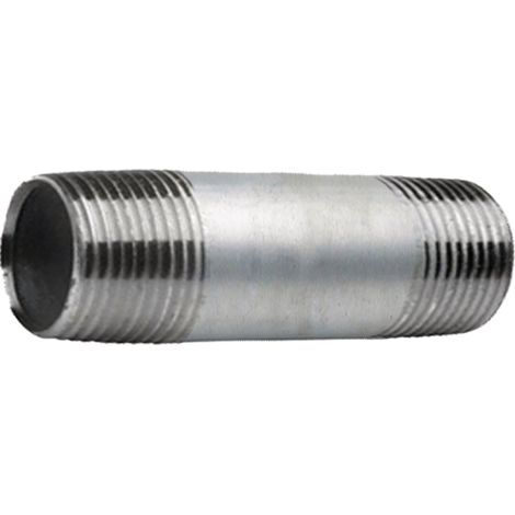 Raccord de tuyau galvanisé 1 1/4 pouce 20 cm