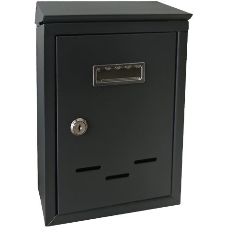 CASSETTA POSTALE 'MAGNOLIA SMALL' cm 18x6x H.26 - grigio antracite
