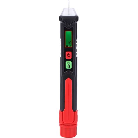 Testeur de tension sans contact numérique 12-1000V AC, stylo détecteur électrique, mesureur de tension portatif (1/5)