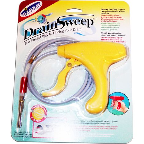 sifer muelle desatascador 6,0 mm x 1,30 mts 1402 kit flexclean