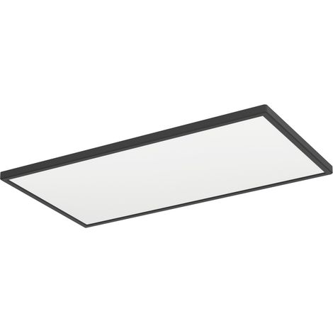 Lampe de salle de bain intelligente Rovito-Z Carré - Noir - 57x30cm - 901469