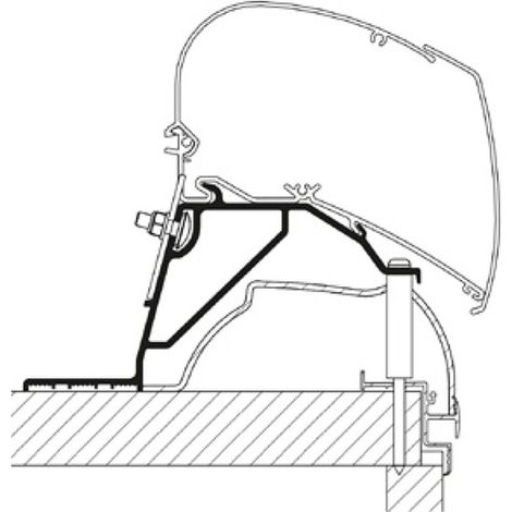 Hobby Caravan 2024 Markisenadapter - Thule