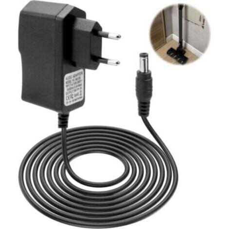 Chargeur Compatible Hoover H-Free 26V 500mA + Adaptateur d'Alimentation pour HF122RH, HF122GPT, HF522NPW, HF522SFP avec Cordon 1,8m (1/4)