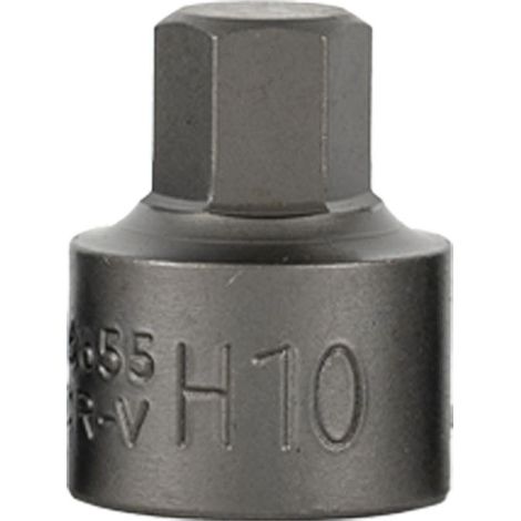 JBM16655 embout hexagonal court 3/8", 10 mm (réf. 54545)