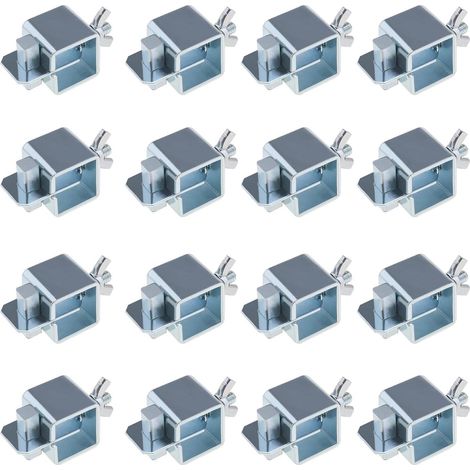 Lot de 16 pinces de soudage en acier au chrome vanadium, 50 x 25 mm, pour soudage, réparation de patchs dans les sols, les ailes, les portes, les coques de soudage en métal (1/5)