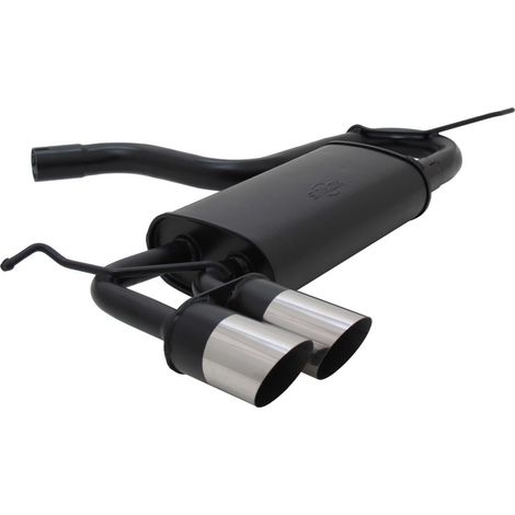 Silencieux Echappement Audi A3 8P 03-12 - 2x76mm MS-Design-32157217