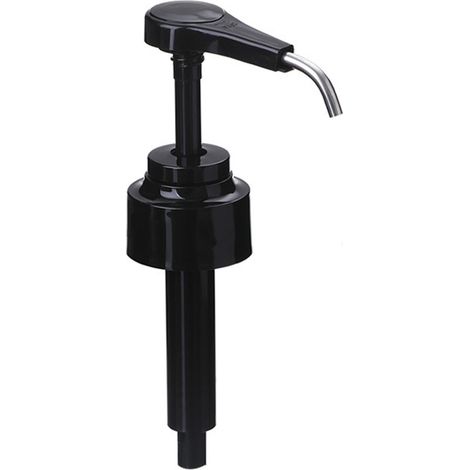 Pompe à sauce aux huîtres en acier inoxydable PP réutilisable, embout universel noir pour bouteille de sauce aux huîtres, idéale pour la cuisine quotidienne. (1/5)