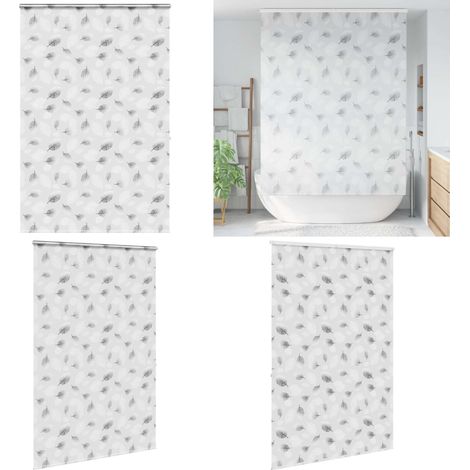 vidaXL Store enrouleur de douche avec cassette largeur du tissu 146 cm (1/5)