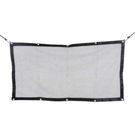 [NEVER USED] Portable Pet Car Net, Protective Car Net, Dog and Cat Separation Net with Hooks and Ropes, Universal Car Partition Grid, 115cm x 62cm