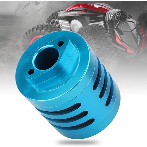 Filtre à air en aluminium pour modèles RC 1:5 HPI Baja, Rovan, bleu (1/4)