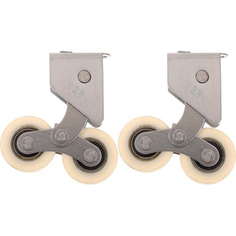 et roulettes métalliques pour portes de placard coulissantes (1/5)