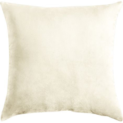 Federa decorativa, beige, velluto