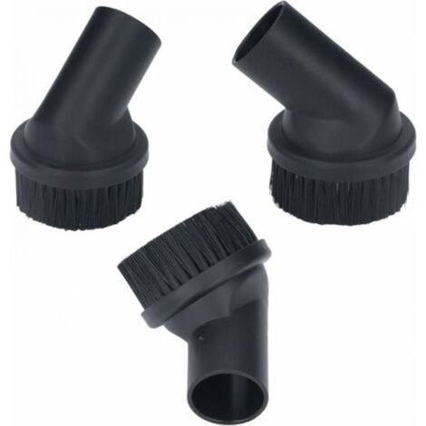 3 pièces aspirateur Brosse Ronde, 35mm/1.38in diamètre intérieur Brosse à poussière Ronde Accessoire pour aspirateur pour Nettoyer Les lacunes du canapé (1/4)