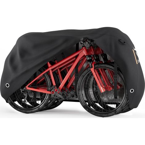 Fahrradabdeckung für 2-3 Fahrräder, 420D wasserdicht, UV-Schutz, winddicht (1/5)