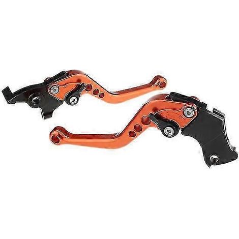 Leviers de frein et d'embrayage pour moto CBR900RR (1993-1999) - Accessoires 3D - Levier de frein (court, orange) (1/5)